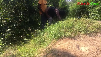 Second bush fucked in the forest sex