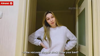 For the first time in his life the stepson fucks his stepmother hard in anal oh no you went into the wrong hole you bastard