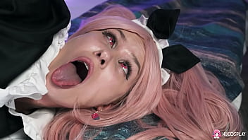 A powerful fuck and cock sucking with a scorching enjoying for the naughty hot maid una fairy