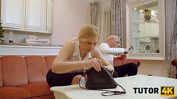 Tutor4k nerd bitch and my cock