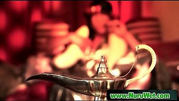 Nuru massage with busty japanese masseuse who suck client dick 07