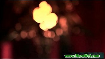 Nuru massage with busty japanese masseuse who suck client dick 07