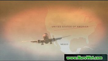 Nuru massage with busty japanese masseuse who suck client dick 07