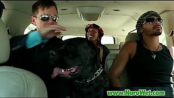 Nuru massage with busty japanese masseuse who suck client dick 07