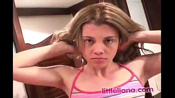 Horny 18 year old latina liana playing