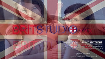 Hot british teen gets spitroasted