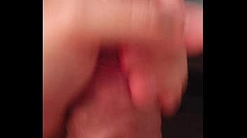 Closeup masturbation with lube