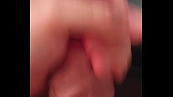 Closeup masturbation with lube