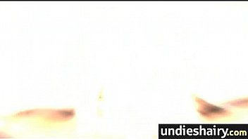 Her sweet undies hairy twat 18