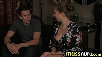 Slippery nuru massage for lucky dude 6