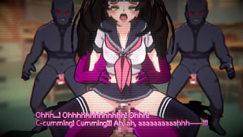 Midori in a pixel art uncharted territory all animations and cg