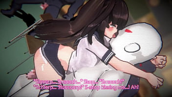 Midori in a pixel art uncharted territory all animations and cg