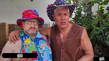 Riley star and laya rae squirt in wild threesome with dean’s big cock