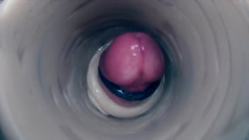 Strange internal vagina camera