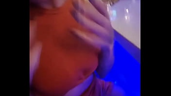 This is what happens when you go out with me i do not act appropriately taking off my panties while sitting at the bar