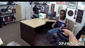 Beauty is having sex in shop