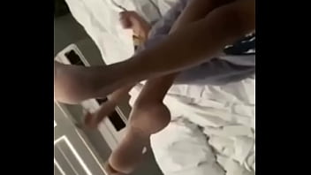 Feet licking missionary & side fuck