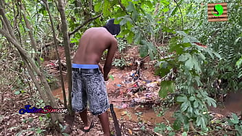 The local lovers crushing themselves in the bush