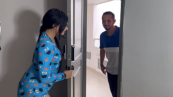 The plumber fucks my tight pussy hard when he visits my house part 1 mia montielth