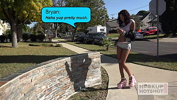 App match sparks bryan pounding september’s ebony pussy hard