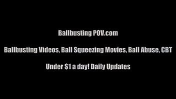Ballbusting and ball kicking fetish