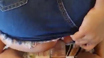 Mete com meu short jeans