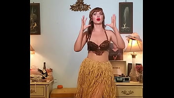 Dainty rascal dancing nude