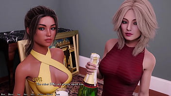 Being a dik #45 short haired brunette with small tits sucks my big white cock while busty blonde sorority girl looks and tourches herself