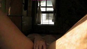 Young hot brunette amateur playing with herself on her