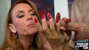 Big tit handjob slut