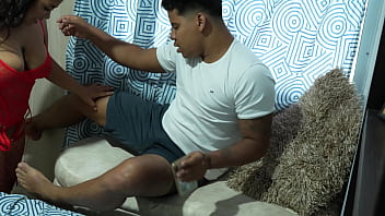 A horny devil comes looking for my cock part 1