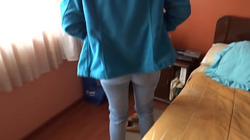 Stepbrother masturbates with my ass he sticks it in my ass and i get a big cumshot