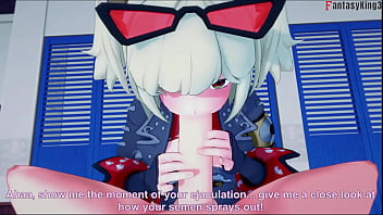 Burnice white having sex zenless zone zero full & pov on sheer & fantasyking3