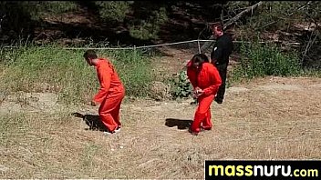 Japanese masseuse gives a full service massage 15