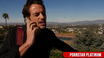 Hot blonde danielle derek drains tyler nixon's big cock raw