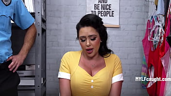 Caught shoplifting fucking milf ass