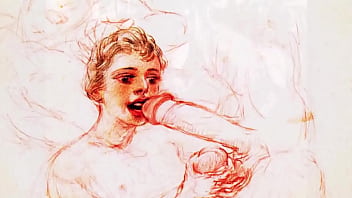 Retro eritic drawings