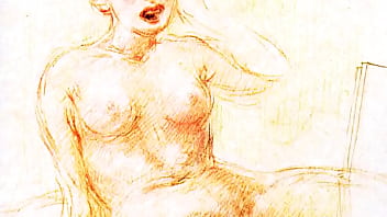 Retro eritic drawings