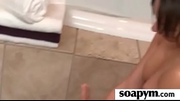Friend gives him a soapy massage 29