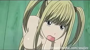 Garota de anime dando o cuzinho e gozando