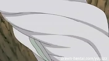 Garota de anime dando o cuzinho e gozando