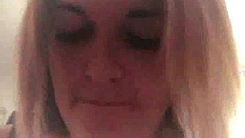 Sexy wife gives good handjob and swallows