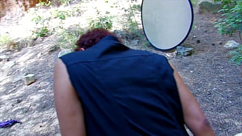 Dude bangs new gf in the woods