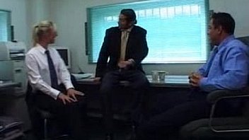 Office bone gangbang