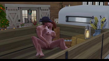 Ela ficou louca no touro mecânico sims 4