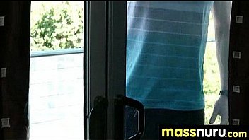 Naughty chick gives an amazing japanese massage 16