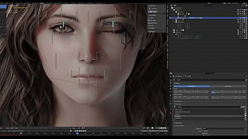Melina animation test by gb