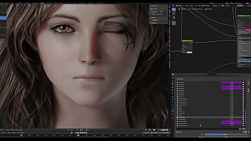 Melina animation test by gb