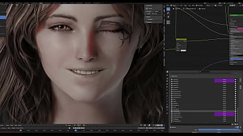 Melina animation test by gb