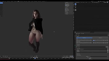 Melina animation test by gb